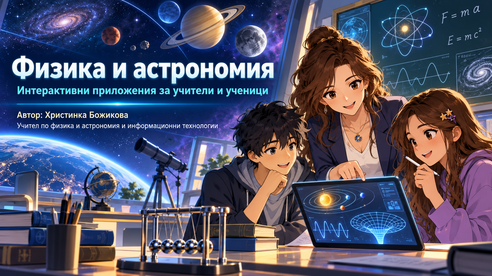 Физика и астрономия - Автор: Христинка Божикова